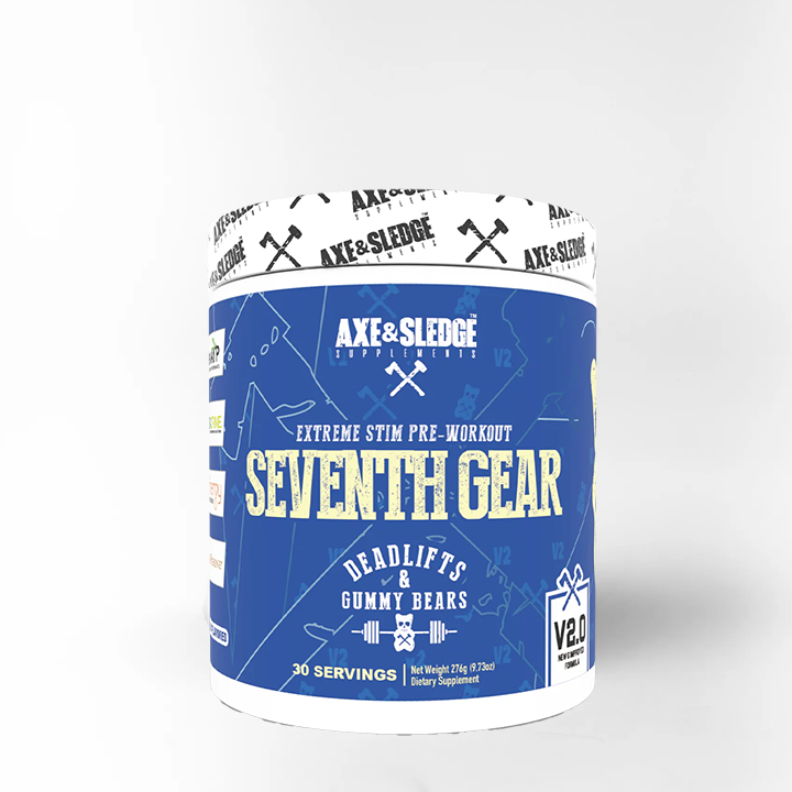 SEVENTH GEAR // HIGHSTIM PREWORKOUT DEADLIFTS & GUMMY BEARS
