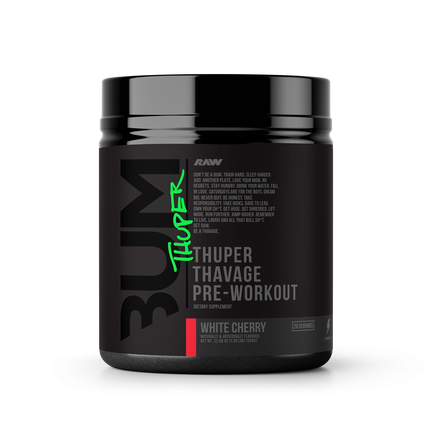 Raw Thumper Thavage Preworkout (Choose Flavor)
