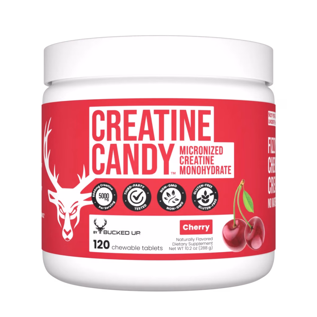 BUCKED UP CREATINE CANDY- CHERRY