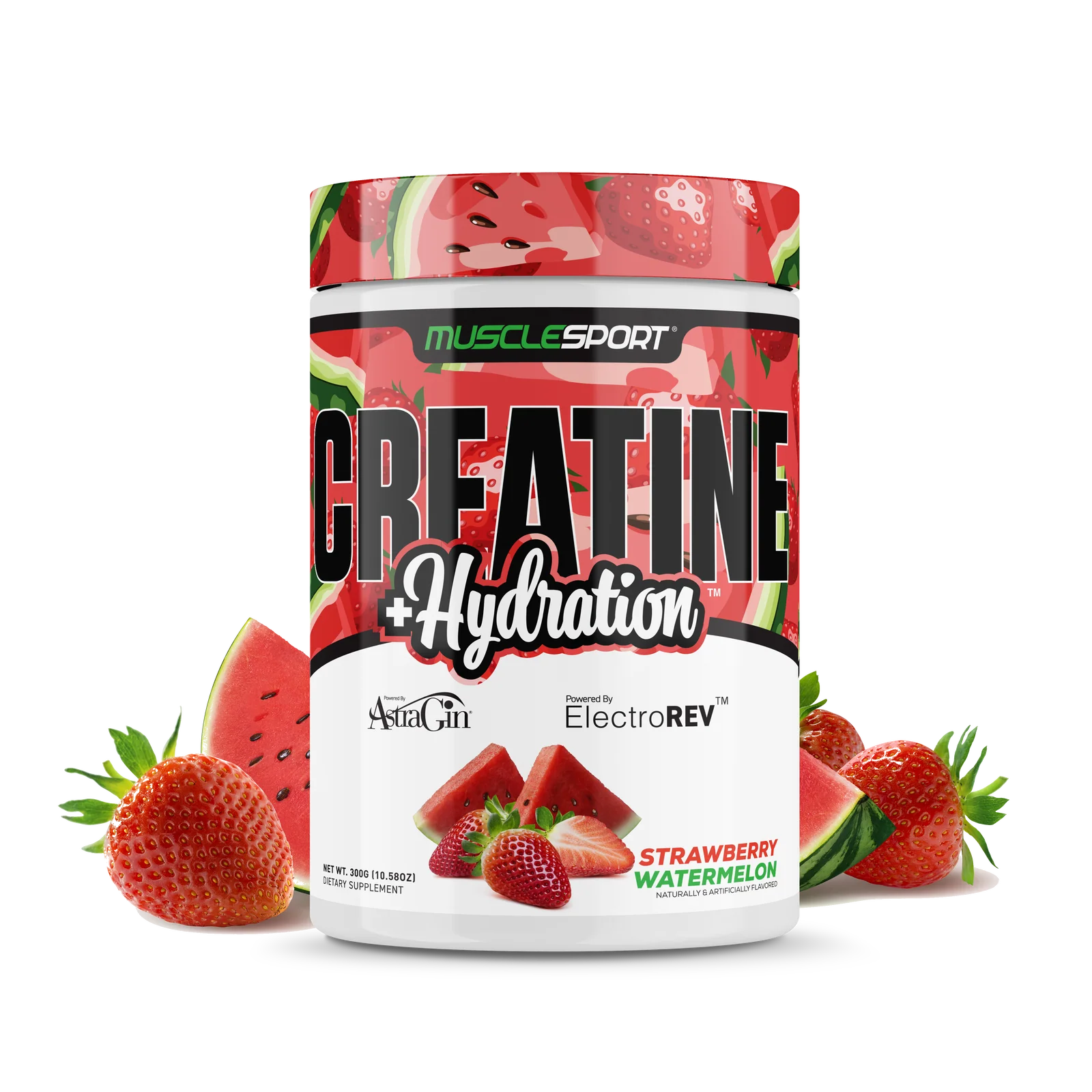 Musclesport- Creatine + Hydration - Strawberry Watermelon ...